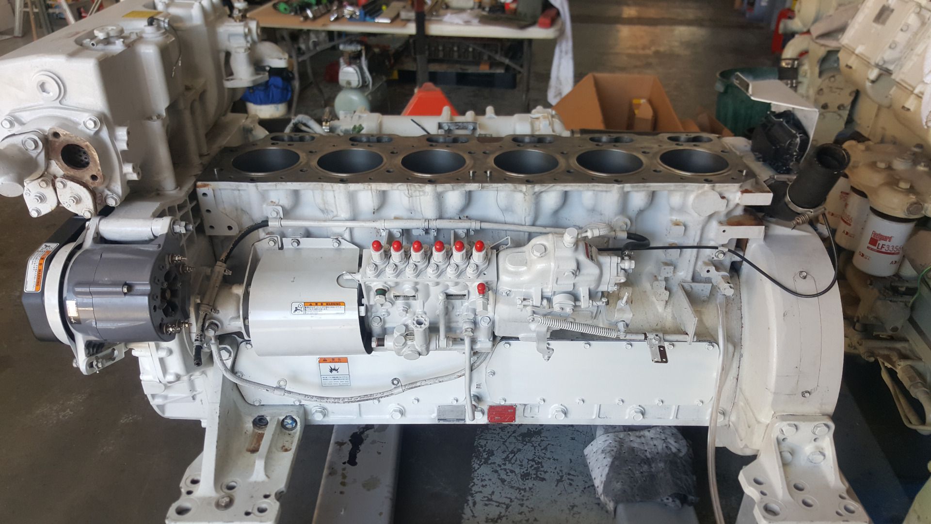 Yanmar 6HYM-WET Overhaul